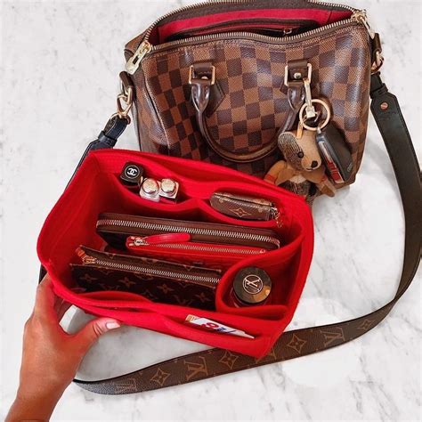 lv speedy bag organizer|Bag Organizer for Louis Vuitton Speedy 25 (Organizer Type A).